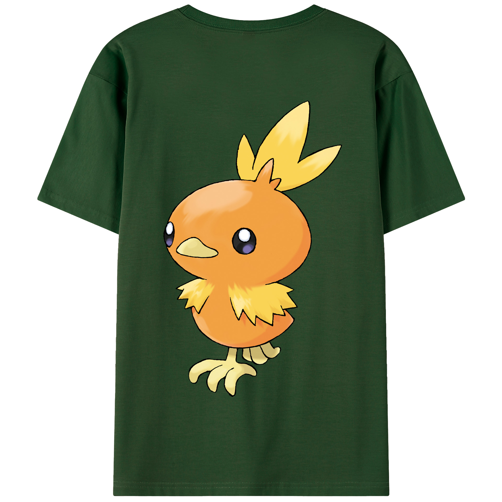 （画像用） ポケットモンスター Pokémon 綿100％半袖Tシャツ（背面プリント）